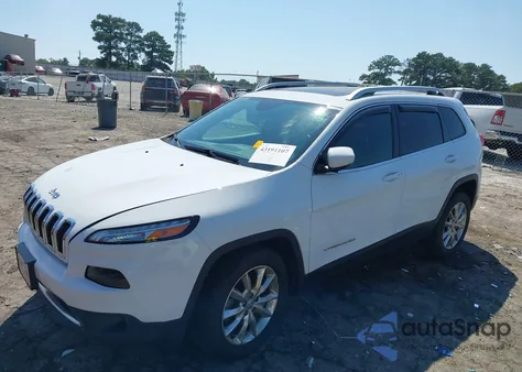 2016 Jeep Cherokee Limited из США, поврежденный, VIN 1C4PJMDS8GW227975